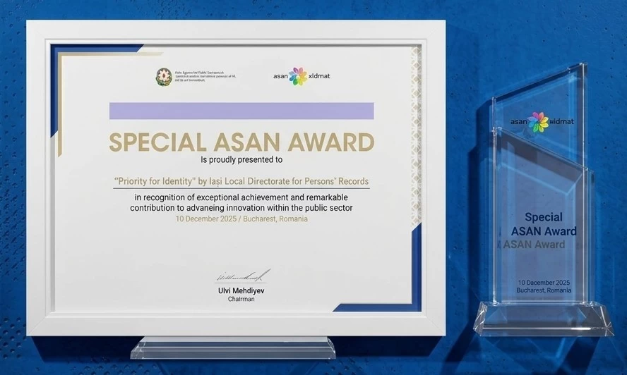Premiul Special ASAN Award – Gala Inovării 2025